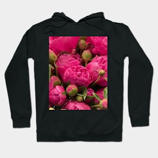 Peonies Photo Hoodie